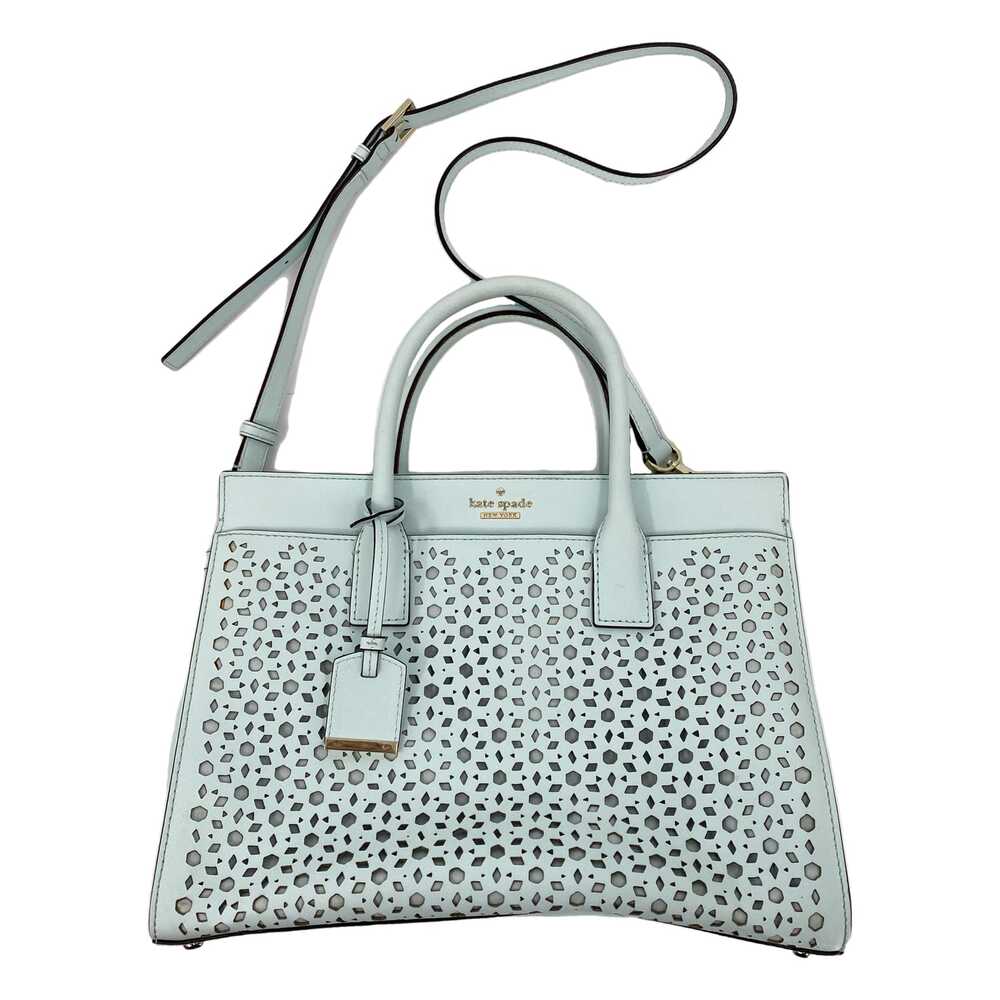 Kate Spade Mint Blue Leather Cameron Street Satchel | Classic Style
